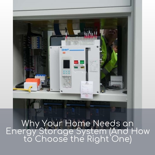 Why Your Home Needs an Energy Storage System (And How to Choose the Right One)